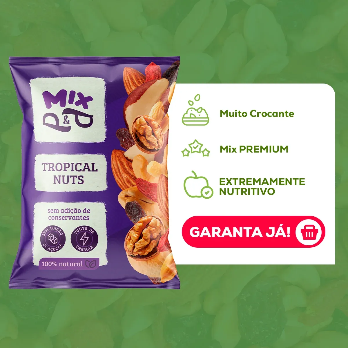 Benefícios do mix de nuts